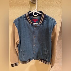 Guess Magnus Denim Bomber Jacket